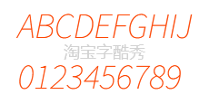 Source Sans Pro ExtraLight Italic